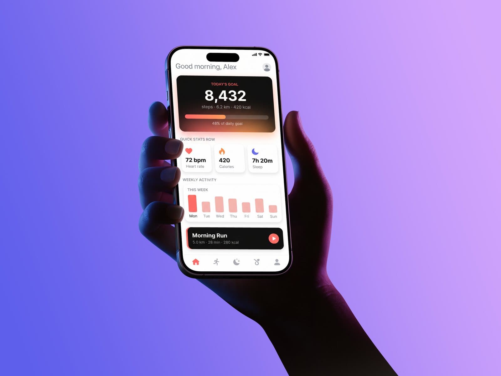 App mockup